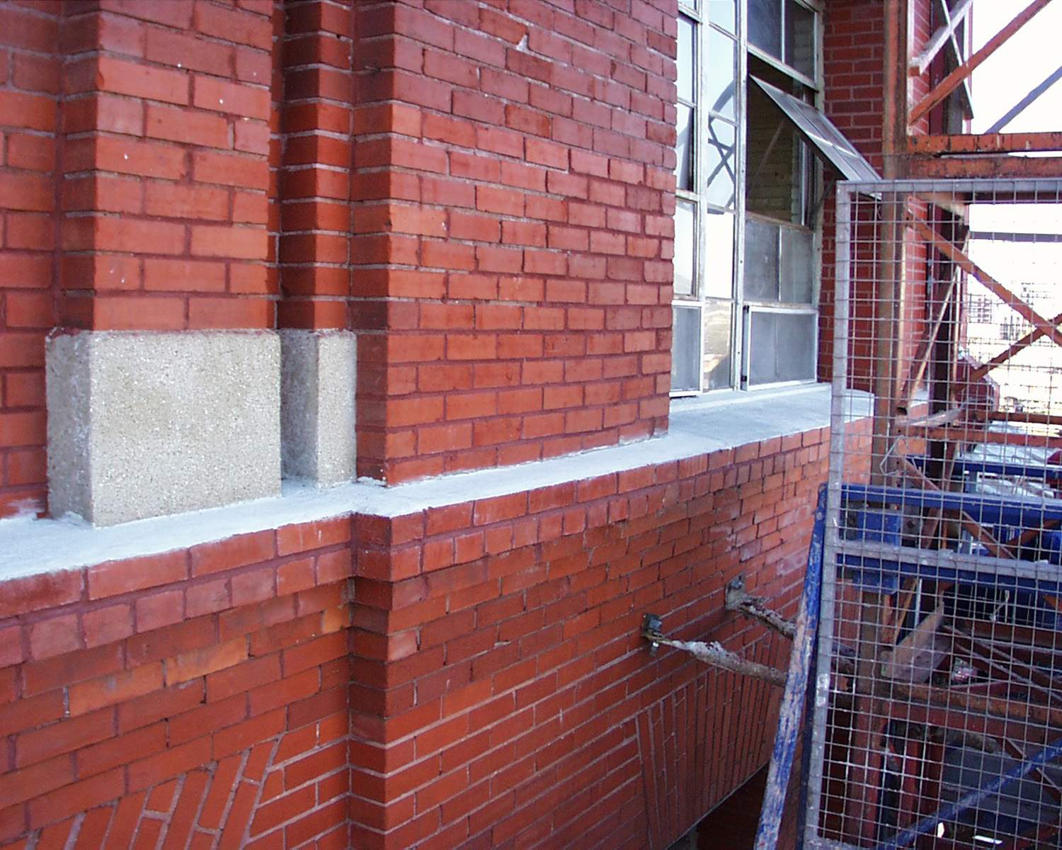 historical building tuckpointing